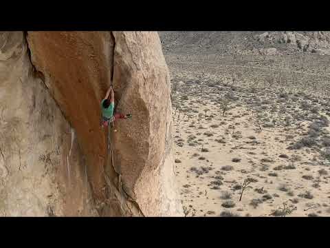 The Hurricane Crack 13c, Joshua Tree