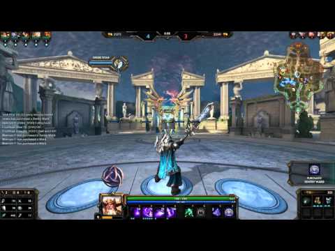 SMITE Ranked: Odin gameplay, This guys are derps but they are funny.