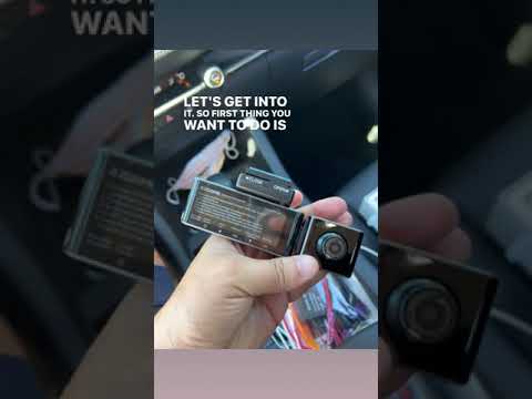 HOW TO INSTALL A DASHCAM IN 15 SECONDS OR LESS?
