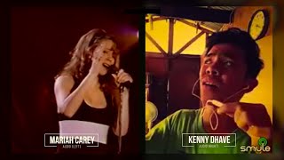 Mariah Carey and Kenny Dhave Singing &quot;Without You&quot; (DUET) ❤️