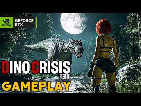 DINO CRISIS REBIRTH New Gameplay Demo 22 Minutes 4K