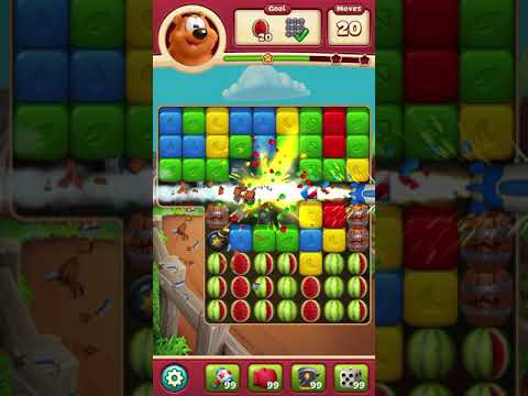 Toon Blast Level 3539 NO BOOSTERS - A S GAMING ✔️