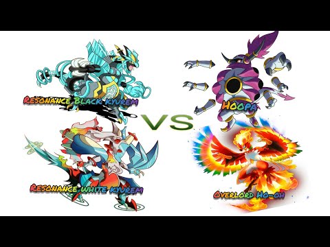Pokeland legends RESONANCE BnW kyurem😍 vs Hoopa with overlord Hooh😘