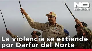El Fasher, los civiles huyen mientras la violencia se extiende por Darfur del Norte