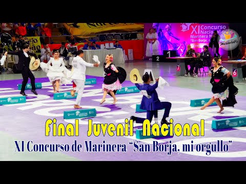 "San Miguel de Piura" en FINAL JUVENIL NACIONAL | XI Concurso Marinera “San Borja, mi orgullo” 2025