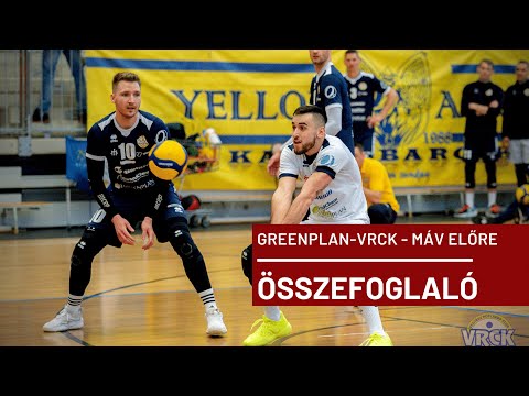 GreenPlan-VRCK - MÁV-Előre-Foxconn * Extraliga-elődöntő, 1. mérkőzés - ÖSSZEFOGLALÓ