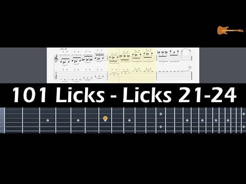 101 Licks - Licks 21-24 (Metal) With Downloadable Tab