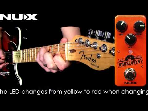 Обзор педали эффектов Nux NDD-2 Konsequent Digital Delay