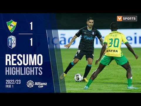 Highlights | Resumo: CD Mafra 1-1 FC Vizela (Taça da Liga 22/23 - Fase 3 - Jornada 2)
