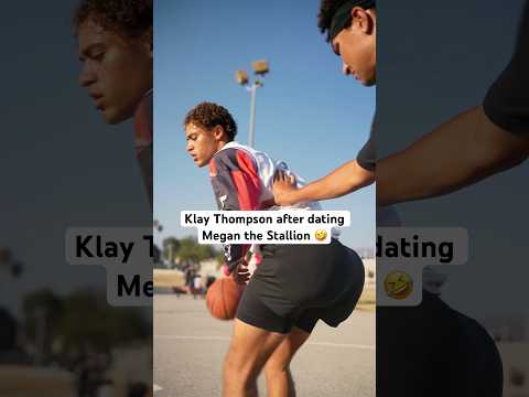Klay Thompson after dating Megan the Stallion‼️🤣 #comedyshorts #basketball #klaythompson #nba