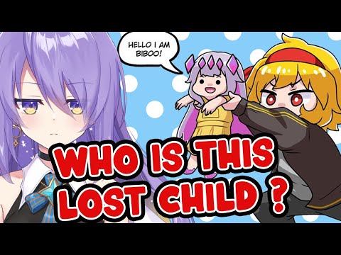 When Biboo suddenly appeared IRL during Kaela's stream, she had to leave Biboo with Moona