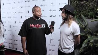 DEGRAZIO ON THE RED CARPET WITH DJ HUSTLE