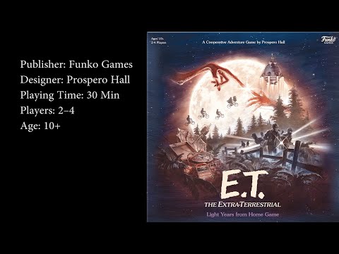 E.T. The Extra-Terrestrial: Light Years From Home