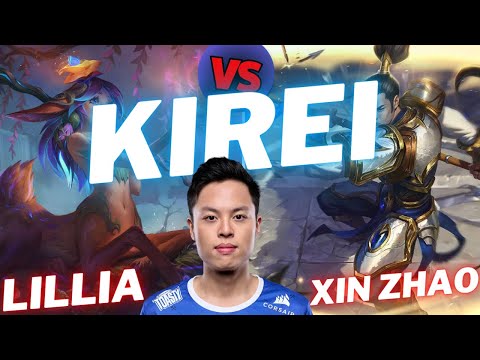 KIREI | LILLIA VS XIN ZHAO | JNG GAMEPLAY | Patch 15.8 / Season 15 | #LeagueofLegends