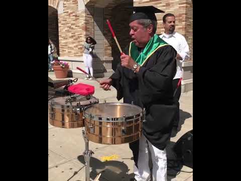 Fania All-Star Nicky Marrero back 2 his alma matar Hispanic Heritage