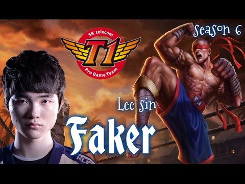 SKT T1 Faker LEE SIN Jungle vs Elise - Patch 5.23 KR | League of Legends
