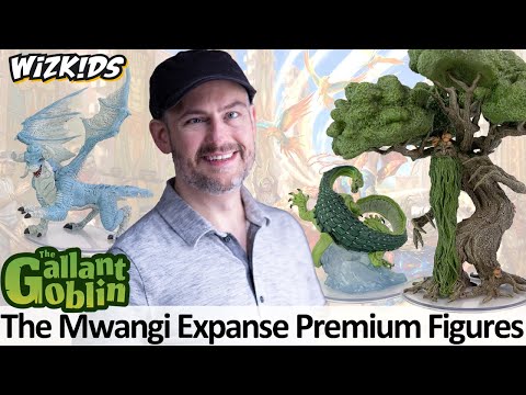 Cloud Dragon, Mamlambo, & Dimari-Daji - Mwangi Expanse Premium Figures - Pathfinder Battles WizKids