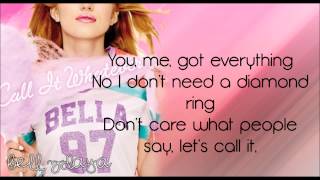 Bella Thorne - Call It Whatever [Lyrics HD]