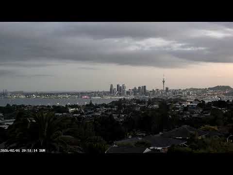 Auckland Live Skyline, Harbour, &  Weather Camera — 4K 24/7