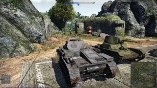 War Thunder 1.41 Tank Battle Gameplay