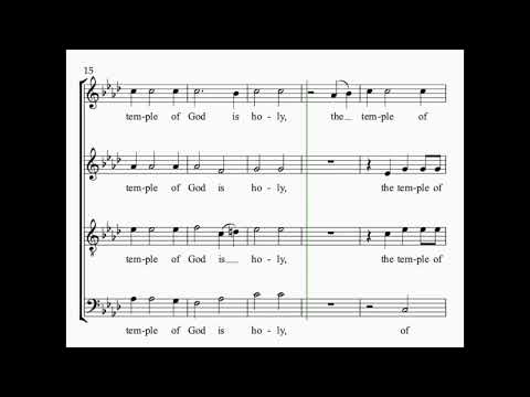 Behold the Tabernacle of God (William Harris) SOPRANO