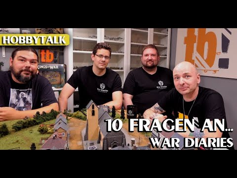 "10 Fragen an..." WAR DIARIES - Historisches Tabletopsystem aus Deutschland