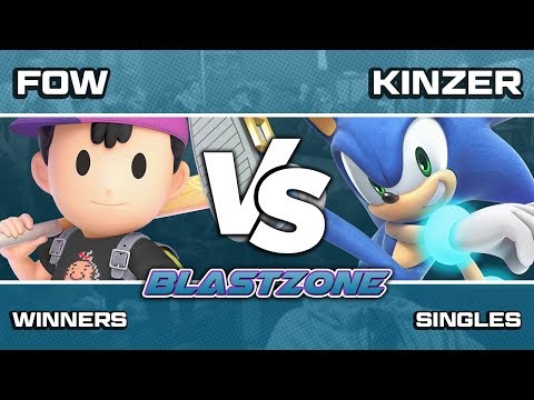 PSG Blastzone: FOW (Ness) vs Kinzer (Sonic) - Winners Round 3