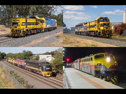 Trackside: SSR Action around Bendigo with 0079, 0082 and 9096- 5/11/20