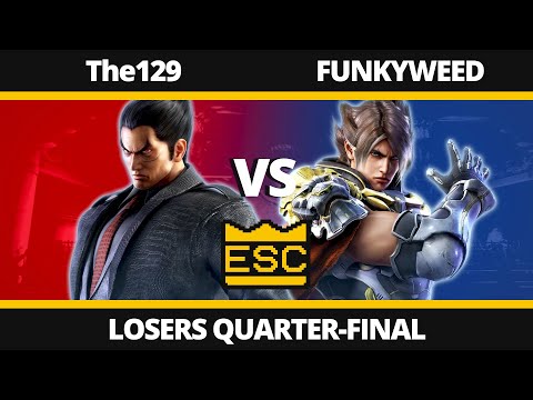 ESC 49 -EX- Losers Quarter-Final - The129 (Kazuya) Vs. FUNKYWEED (Lars) - Tekken 7 UK Local