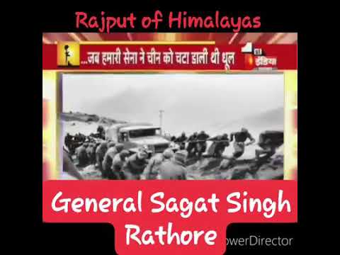 Major General Sagat Singh Rathore Best General of India