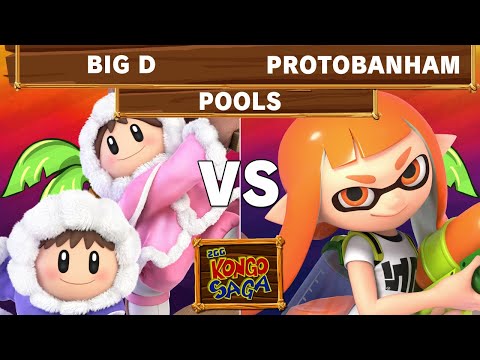 2GG Kongo Saga - CACAW | Big D (Ice Climbers) Vs Protobanham (inkling) Winners Pools