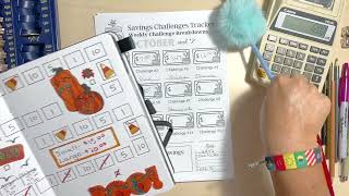 Budget To Save using Money Savings Challenges - October Week #2 - TracEy Monster Savings on Etsy