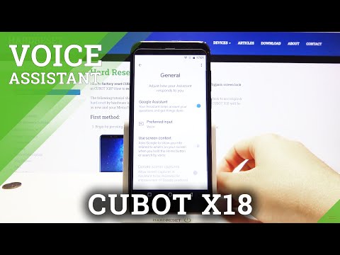 How to Disable Google Assistant – Assistant Customizations on CUBOT X18