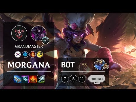 Morgana Bot vs Ezreal - KR Grandmaster Patch 10.10