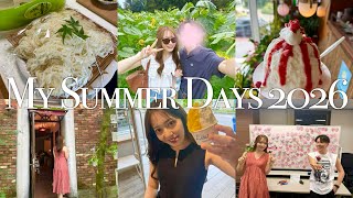【日常VLOG】My Summer Days 2026🌻ファンミ/軽井沢旅行/お祭り/誕生日/劇団四季