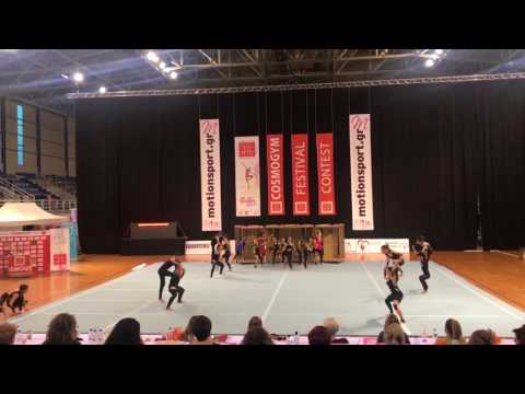 Cosmogym Contest 2017 - Καλή Τύχη Πανδώρα - Γ.Α.Σ. Καλυβίων - Gold Medal - Group Olympia
