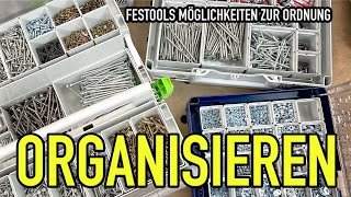 Festools Möglichkeiten zum Organisieren von Kleinteilen, Schrauben und Co - Mikes Toolshop