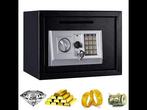 How to setup a password ( Security Safe Box )