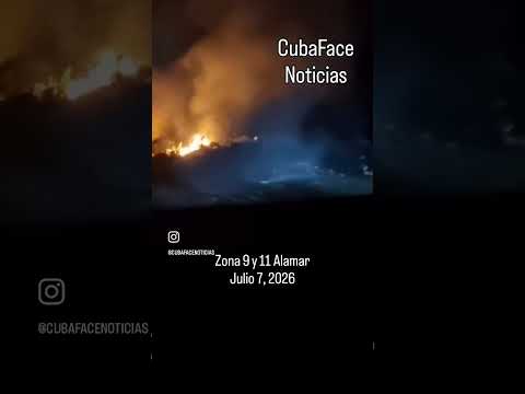 Cacerolazo en Zona 9 y 11 Alamar, Habana del Este, Cuba Julio 7, 2026