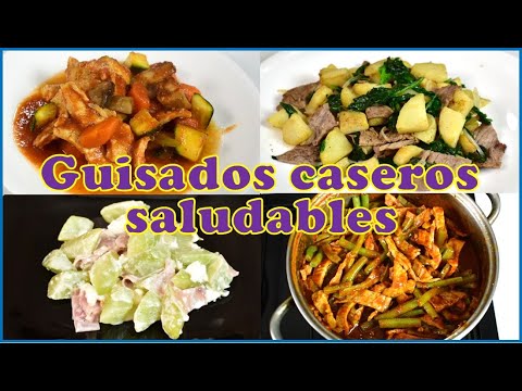 Seguimos con la dieta 3x1, GUISADOS CASEROS SALUDABLES, medio menú semanal