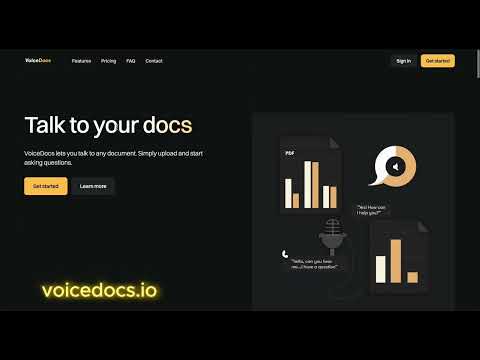 Voice Docs - AI Agent Video