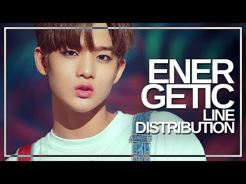WANNA ONE (워너원) - Energetic : Line Distribution (Color Coded)