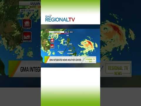 Tropical Storm Chedeng, lalong lumakas #shorts | GMA Regional TV