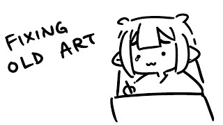 *TIMESTAMPS* (Start: ) - 【DRAWING】Silent Drawing Stream!!! Fixing Up Old Art!