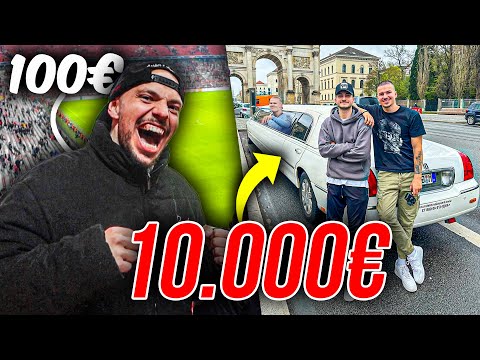 100€ vs 10.000€ CHAMPIONS LEAGUE VLOG! *Bayern vs City Rematch*