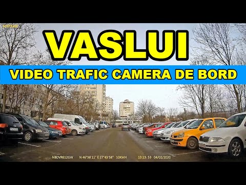VASLUI 2020 traseu Crucea Garii - parcare Banca Transilvania