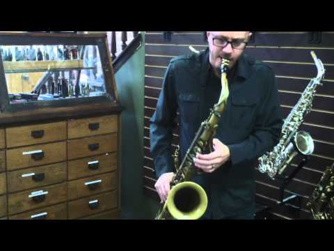 Saxquest! Mark VI Tenor Sax, Stripped Finish SN150434