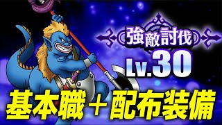 【DQW】星5装備なし！『ずしおうまるLv.30』基本職＋配布装備で立ち回る【18歩目】