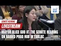 LIVESTREAM: Bamban, Tarlac Mayor Alice Guo at the Senate committee hearing on the raided...- Replay
