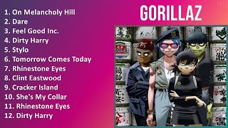 Gorillaz 2025 MIX Top Hits - On Melancholy Hill, Dare, Feel Good Inc., Dirty Harry